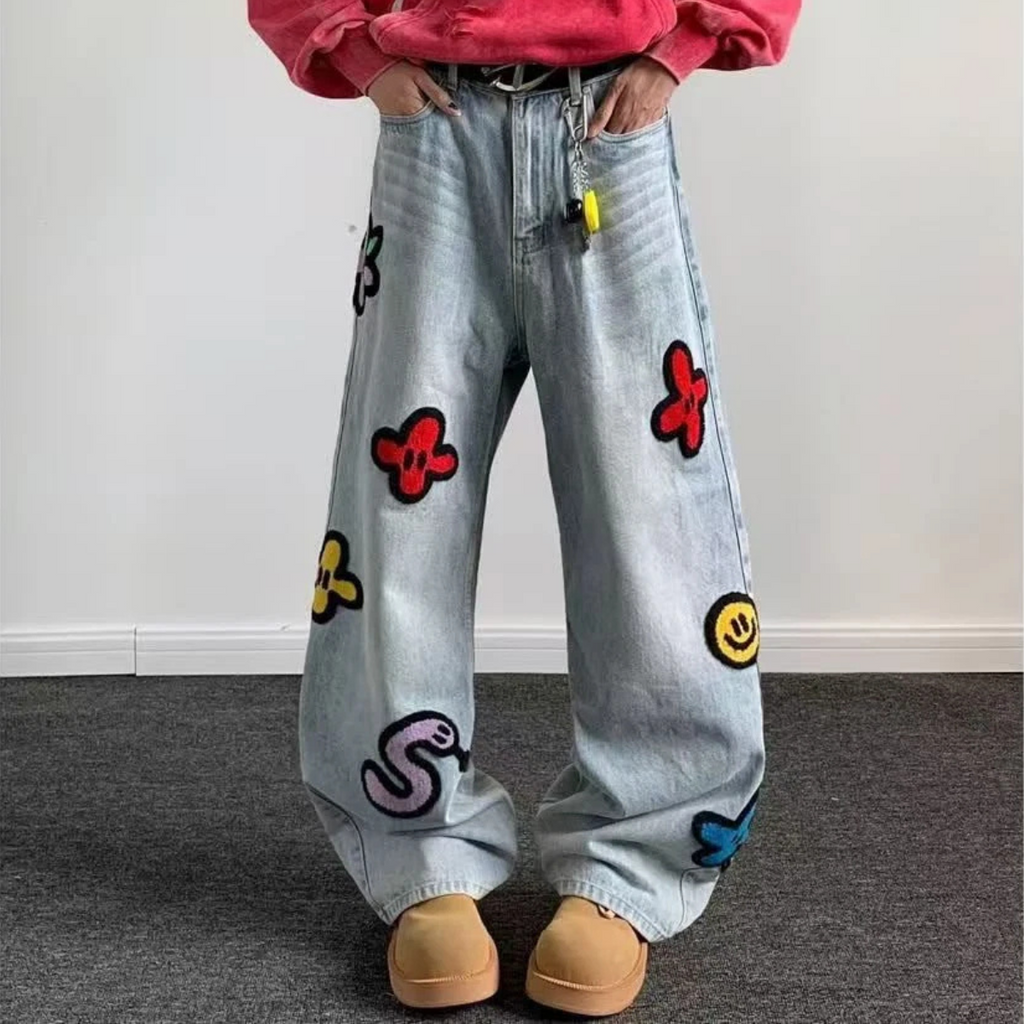 Jolly Patched Jeans